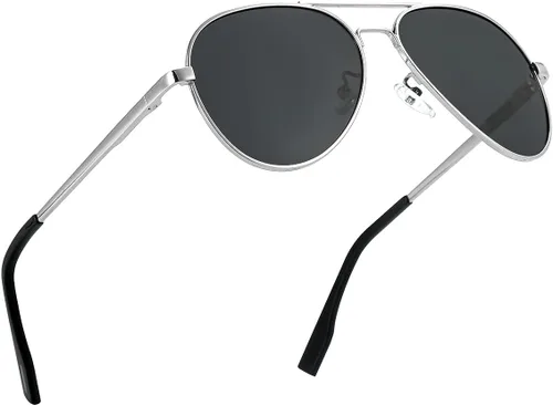 Miniatura 58 de Gafas de sol polarizadas de aviador pequeñas para niñas y niños de 4 a 16 años