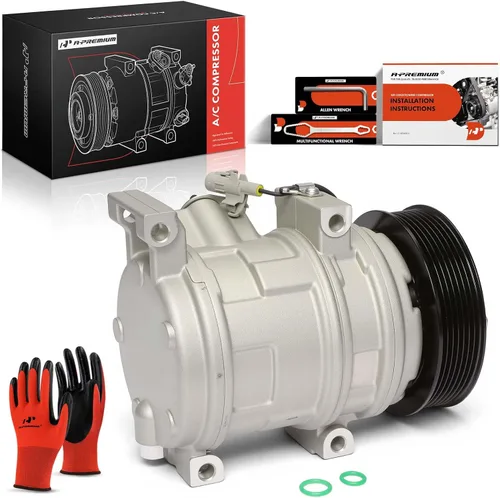 Miniatura 10 de A-Premium Compresor de aire acondicionado con embrague compatible con Scion tC 2.4L 2007-2010 Coupe, 10S15C Tipo de compresor