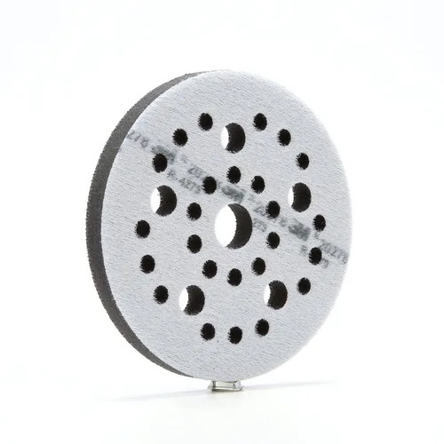 Miniatura 3 de Cubitron Almohadilla de disco de interfaz suave de lijado limpio, múltiples agujeros, almohadilla de respaldo de disco para lijadora al vacío
