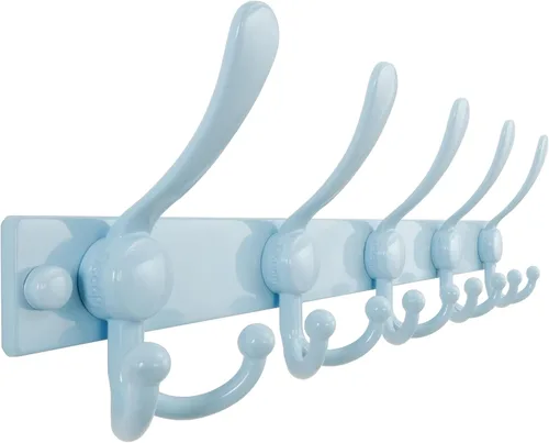 Miniatura 40 de Dseap - Perchero para montaje en pared, base resistente calibre 12 vs Flimsy de 0.039 pulgadas, ganchos sólidos antidesgarros, montaje en perno