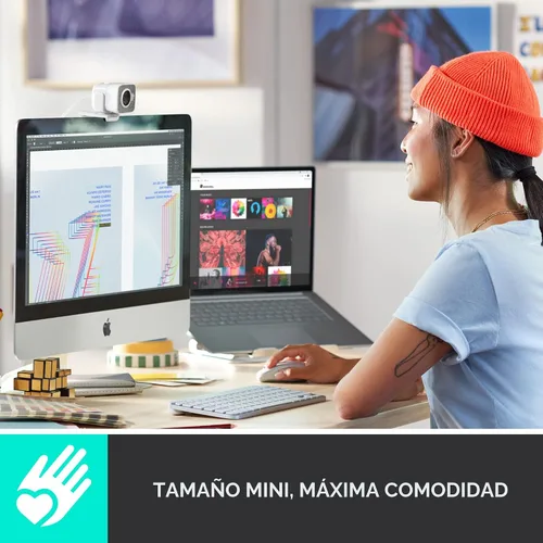Miniatura 5 de Logitech MX Keys Mini - Teclado inalámbrico minimalista para Mac, compacto, Bluetooth, teclas retroiluminadas, USB-C, escritura táctil, compatible