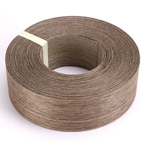 Skelang Cinta de madera de nogal, para planchar, con adhesivo termofusible, cinta de madera flexible (2 pulgadas x 50 pies)