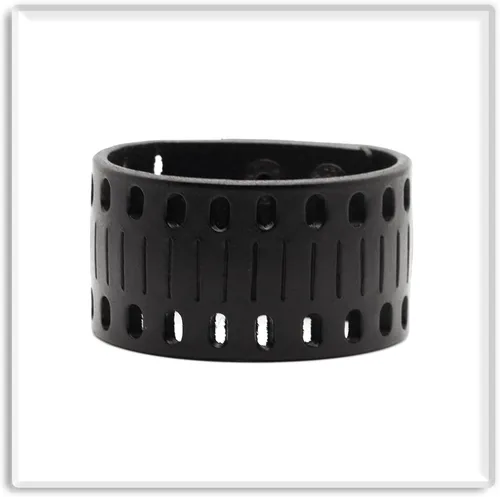 Miniatura 2 de Xusamss Pulsera Punk Jewelry Hollow Brazalete de cuero ancho