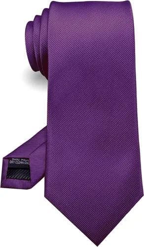 RBOCOTT Corbata formal de color liso para hombre