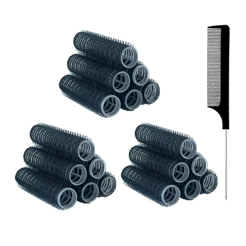 Miniatura 10 de 36 PCS Rizadores de Cabello Pequeños con Autoagarre Sin Calor Rizadores de Rodillo Rizadores de Cabello Pro Salón Peluquería Rizador DIY Peinado