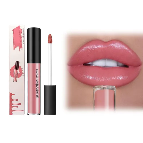 Miniatura 11 de Fauppt Labiales de 12 colores crema para labios, ligeros, mejorados, impermeables, de larga duración, hidratantes, antiadherentes, para mujeres, 001