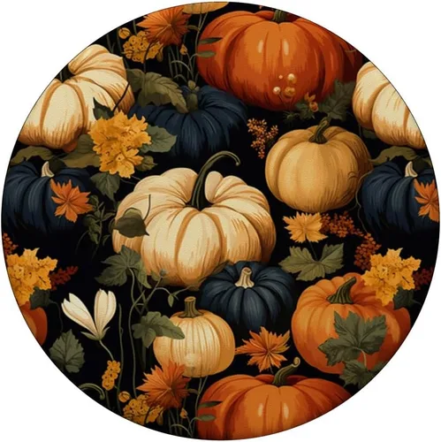 Miniatura 3 de Calabazas con patrón de otoño PopSockets estándar PopGrip