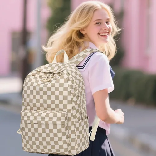 Miniatura 68 de Bluboon Juego de mochila para adolescentes, mochila escolar para niñas, lonchera y lápices, bolsas para estudiantes, 3 en 1, rosa-3 juegos, Escuela