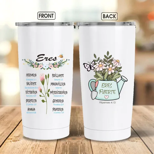 Miniatura 2 de 1step2dream Regalos cristianos españoles para mujeres, vaso religioso inspirador, cuidado personal, regalos de agradecimiento para mamá, novia