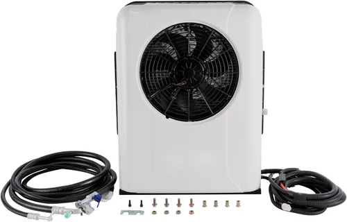Miniatura 7 de CNCEST 12V Aire acondicionado Kit de aire acondicionado RV Unidad eléctrica universal A/C para enfriamiento de cabina - Aire acondicionado portátil