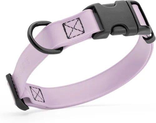 Miniatura 109 de Dogline Biothane - Collar impermeable para perro con hebilla de liberación rápida, resistente cincha de nailon recubierta con resistente y a prueba