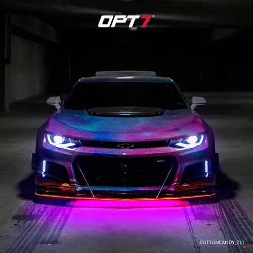 Miniatura 8 de Juego de luces LED para debajo del auto Aura OPT7 en todos los colores. Matriz, CAR