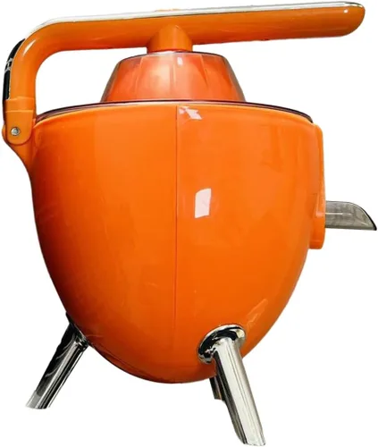 Exprimidor eléctrico de cítricos, exprimidor eléctrico de cítricos, potente máquina de jugo de naranja de 300 W con asa, apto para lavavajillas,