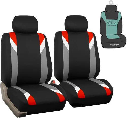 Miniatura 17 de Fundas para asientos modernos, bolsa de aire y Ready™ split de FH GROUP FH-FB033115, para la mayoría de automóviles, camiones, SUV o furgonetas