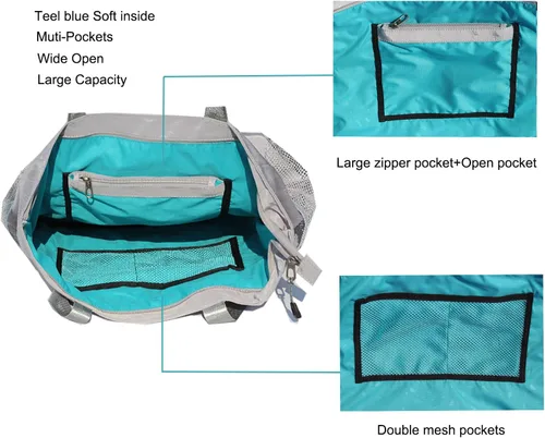 Miniatura 6 de Bolsa para esterilla de yoga ESVAN, bolsa de mano para yoga, bandolera para esterilla de yoga, bolsa de transporte para oficina, yoga, pilates, F
