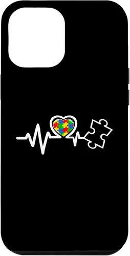 Miniatura 26 de Heart Puzzle Piece Heartbeat Cool Autism Awareness Case for iPhone 16