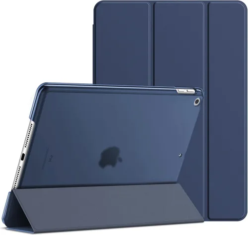Miniatura 7 de JETech Funda para iPad de 10.2 pulgadas (modelo 2021/2020/2019, 9/8/7 generación), cubierta con activación/suspensión automática (beige)
