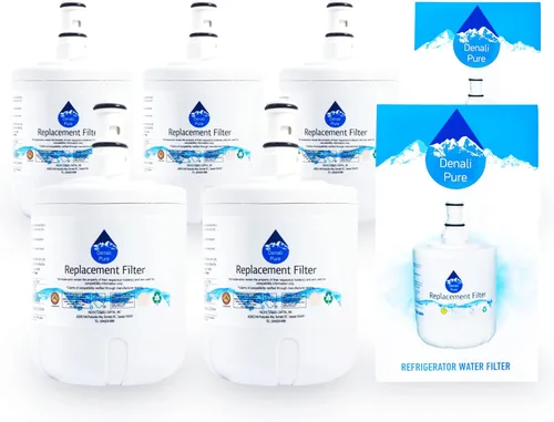 Denali Pure Paquete de 5 filtros de agua de repuesto para refrigerador Kenmore/Sears 46-9002 - Compatible con cartucho de filtro de agua