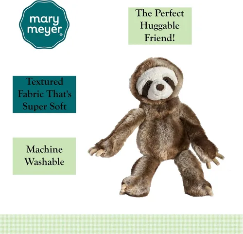 Miniatura 2 de Mary Meyer FabFuzz Slowmo Sloth - Juguete suave para amigo, 13 pulgadas