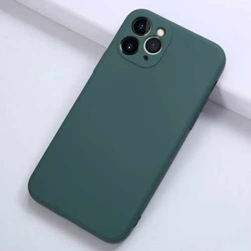 Miniatura 11 de ZEZHOU Funda transparente compatible con iPhone 11 Pro Max cubierta para cámara, sin amarillo, borde galvanizado, carcasa interior de silicona a