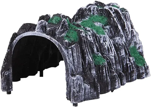NC Modelo tren ferrocarril 1:87 Túnel Track Figurines Artesanías DIY Mesa de arena Juguete Regalo para Niños