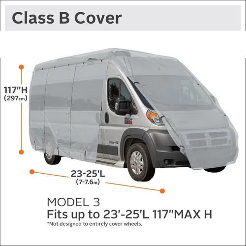 Miniatura 2 de Classic Accessories Over Drive PermaPRO - Cubierta para autocaravana Clase B, se adapta a caravanas de 23 a 25 pies