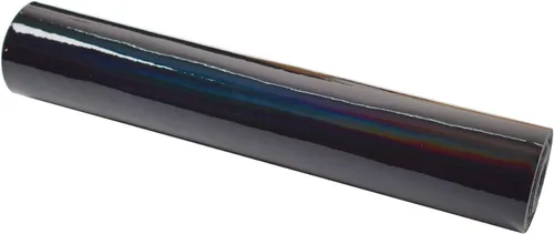 Miniatura 3 de HGUAN Tela de vinilo holográfica de 12 x 53 pulgadas, 1 rollo de hojas de piel sintética son adecuadas para lazos, aretes de cuero y otros artículos