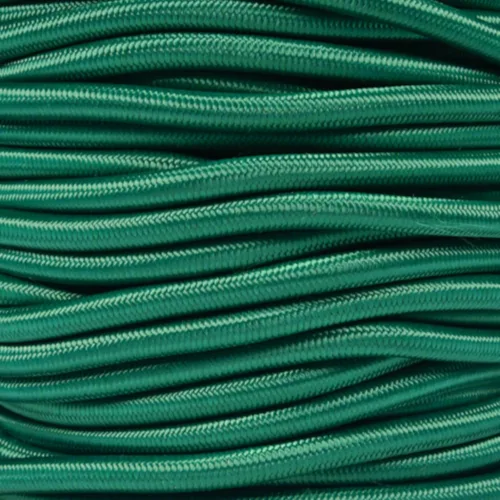 Miniatura 21 de Paracord Planet Cuerda elástica de nailon de 1/4 de pulgada Fabricado en los Estados Unidos Negro, 10 pies