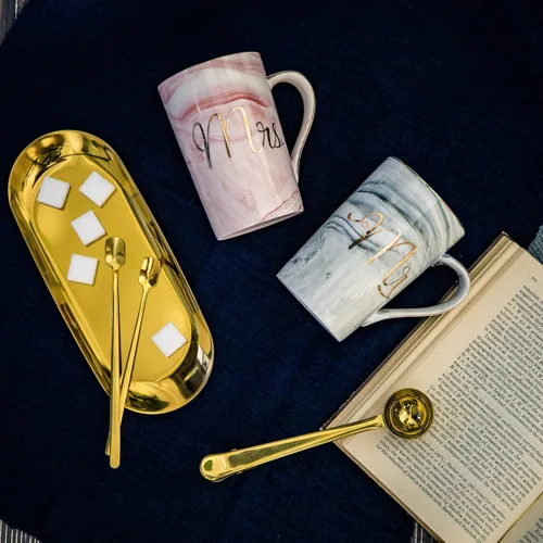 Miniatura 6 de Jumway Tazas de Café Mr and Mrs – Regalos de Boda para Novia y Novio – Regalos para Despedida de Soltera, Compromiso, Boda y Aniversario de Parejas