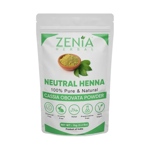Miniatura 9 de Zenia 100% Pure Neutral Henna Powder (Cassia Obovata) 100g Colorless Henna for Hair Natural Hair Conditioner for Silky, Soft & Shiny Hair