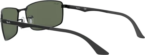 Miniatura 5 de Ray-Ban Gafas de sol rectangulares de metal RB3498 para hombre