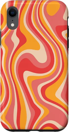 Miniatura 23 de iPhone 11 Pro Max Retro Groovy Liquid Swirl Hippie 70's 80's Psychedelic Phone Case