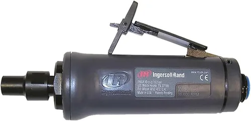 Ingersoll Rand Amoladora neumática G1H200RG4, 20,000 RPM, 0.4 HP, pinza de 1/4", escape trasero