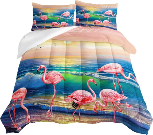 Miniatura 25 de HOSIMA Juego de edredón individual de Axolotl, ropa de cama linda con animales, decoración de habitación para niñas adolescentes, té de leche