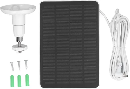 Miniatura 5 de Estink Solar Panel Charger 10W IP65 for Cam Battery, Lightweight ABS with Monocrystalline Silicon, 360° Rotatable Bracket & 9.8ft Cable for Outdoor