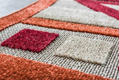 Miniatura 4 de Unique Loom Outdoor Modern Collection - Alfombra de área - Albuquerque (2' x 3' 1" Rectángulo Beige/Marrón)
