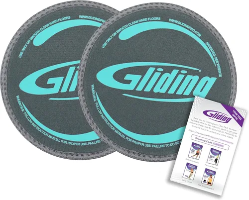 Miniatura 11 de Discos de deslizamiento para hacer ejercicio - Deslizadores de ejercicio para alfombra y suelos de madera dura 1 par, Discos de deslizador de Morado