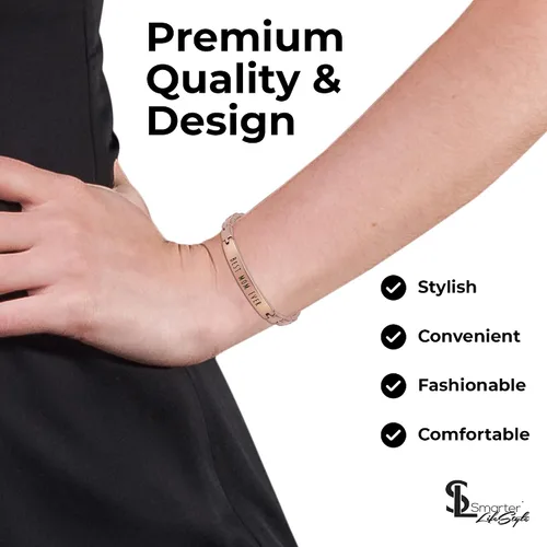 Miniatura 3 de Smarter LifeStyle Elegante pulsera de mamá para mujer, bonita pulsera ajustable para mamá, joyería de mujer, pulseras de madre para mujeres, regalos