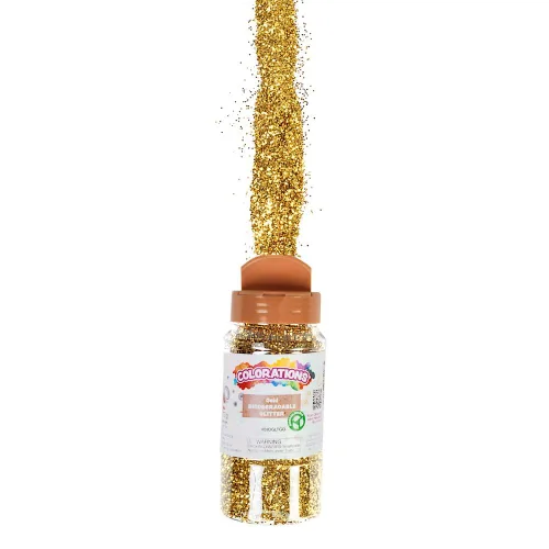 Miniatura 5 de Colorations Purpurina biodegradable - Oro 4oz