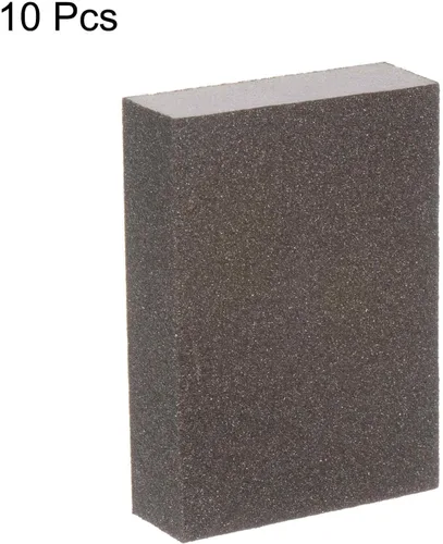Miniatura 4 de HARFINGTON Bloques de esponja de lijado de grano medio, bloque de lijado de espuma de grano 180-240 para pulir la cocina, paneles de yeso de madera