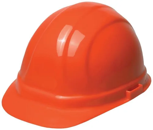 ERB 19133 Omega II - Casco duro estilo gorra con cierre deslizante, color naranja, mediano
