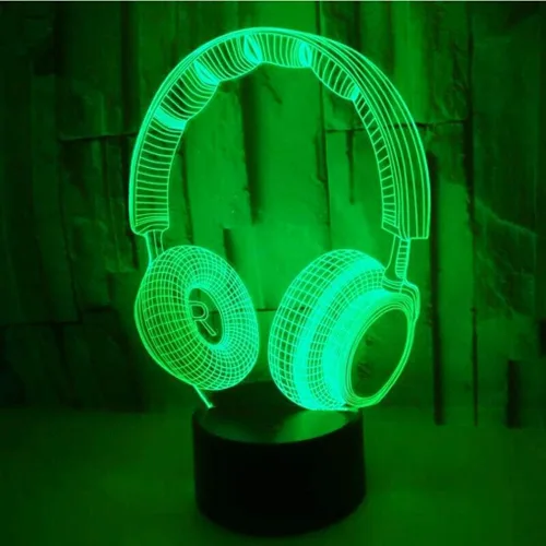 Miniatura 8 de Luz Nocturna de Ilusión 3D AZIMOM con Forma de Piano, 16 Colores Cambiantes, Control Inteligente Táctil, Control Remoto, Ilusión Óptica, Lámpara