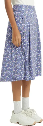 Miniatura 23 de NOOYME Falda pantalón de 28 pulgadas para mujer con 3 bolsillos, modesta, longitud hasta la rodilla, atlética, midi