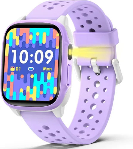 Reloj para Niños con 140 Modos Deportivos, Rastreador de Fitness para Niños de 1.5", Reloj Inteligente para Niñas, No Requiere APPTeléfono, Monitor
