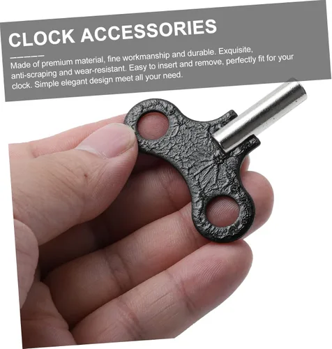 Miniatura 8 de DOITOOL Juego de llaves de reloj de metal, llave de relojería para el hogar, llave de bobinado para accesorios de reloj