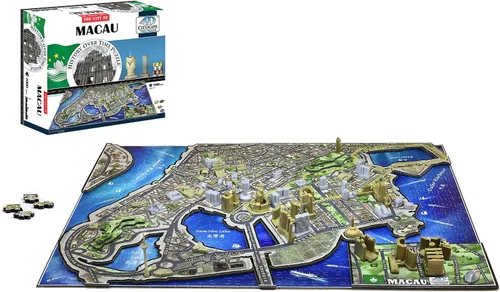 Miniatura 2 de 4D Cityscape Rompecabezas de China 4D Macao