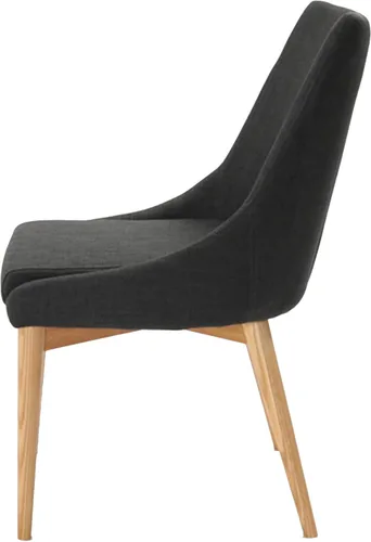 Miniatura 5 de Silla de comedor de ratán girasol L-C312DG 1 par (gris oscuro)