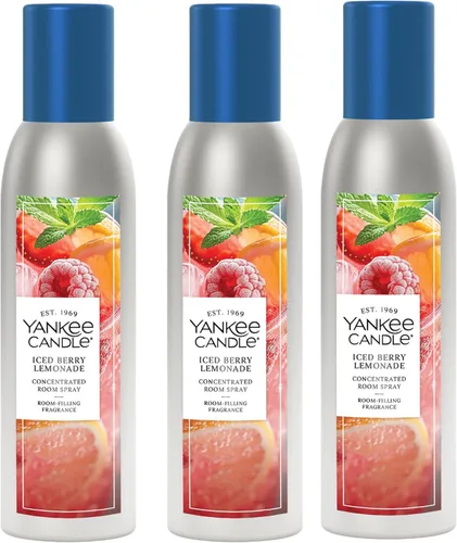 Miniatura 9 de Yankee Candle Ambientador concentrado para habitación, fragancia instantánea para el hogar, espray eliminador de olores, bálsamo y cedro