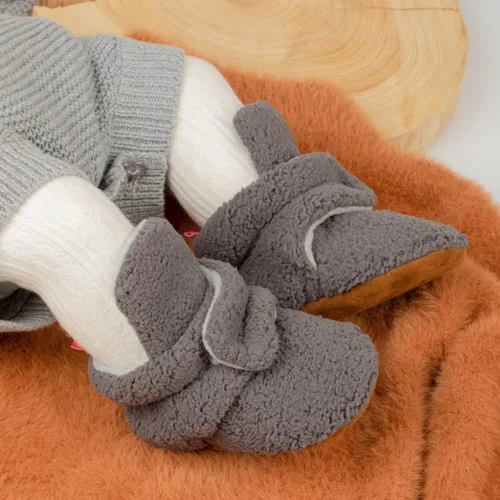 Miniatura 64 de Sawimlgy - Botines de algodón antideslizantes para recién nacido, con agarre, para cuna o para el invierno