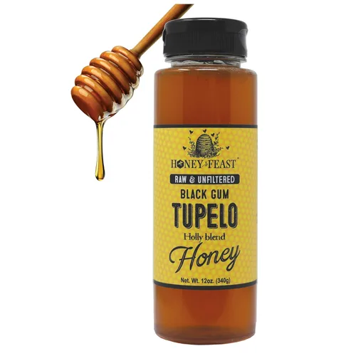 Miniatura 14 de Honey Feast, Miel de Flor Silvestre, 12 Onza